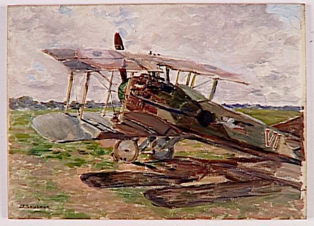 L'avion De Fonck, Hétomesnil, 18 Juin 1918 — Joseph-félix Bouchor