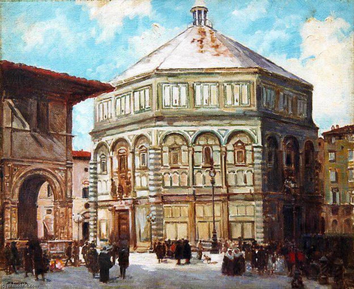 Le Baptistère De Florence (titre Inscrit) — Joseph-félix Bouchor