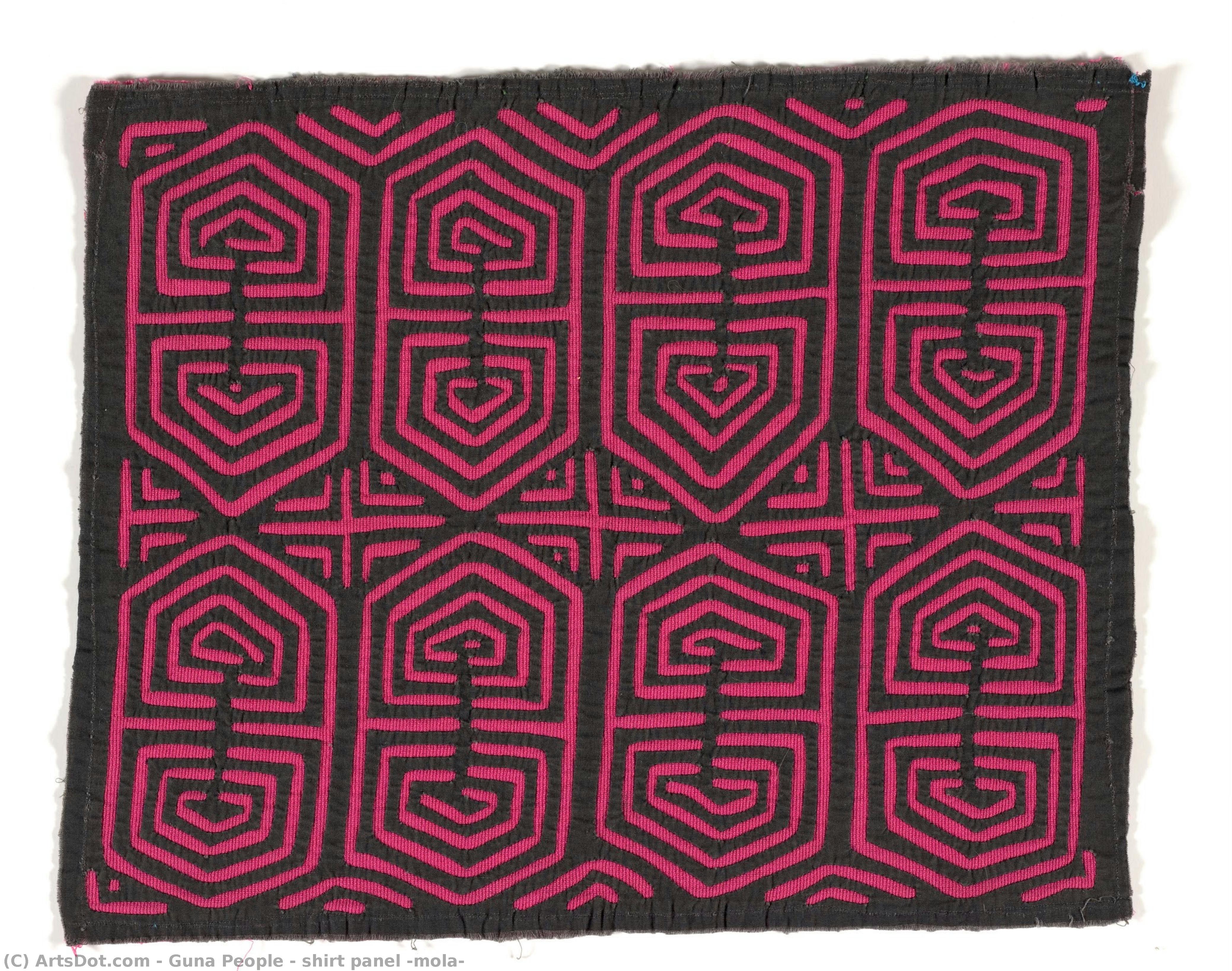 Shirt Panel (mola) — Guna People