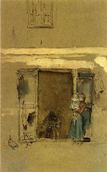 The Open Door — James Abbott Mcneill Whistler