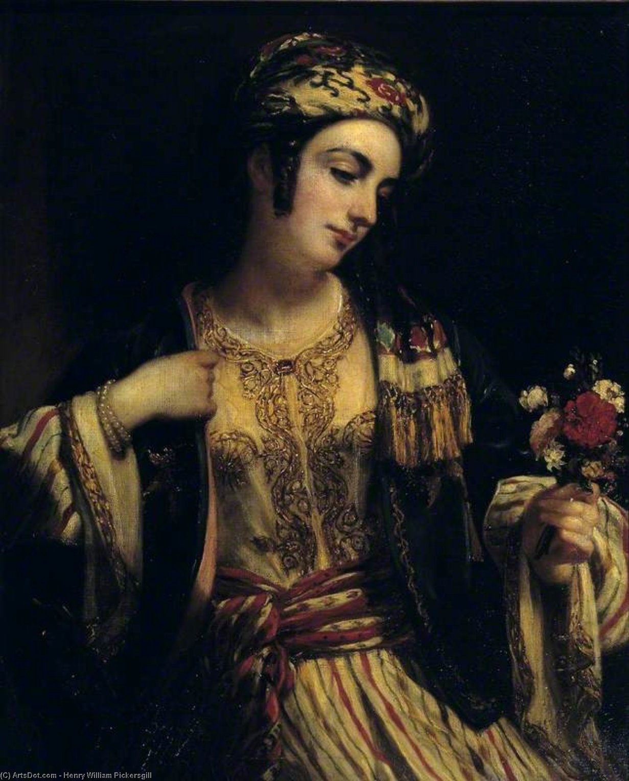 A Syrian Maid — Генри Уильям Пикерсгилл
