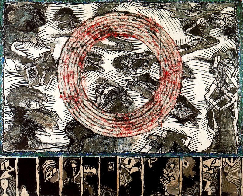 Untitled (945) — Pierre Alechinsky