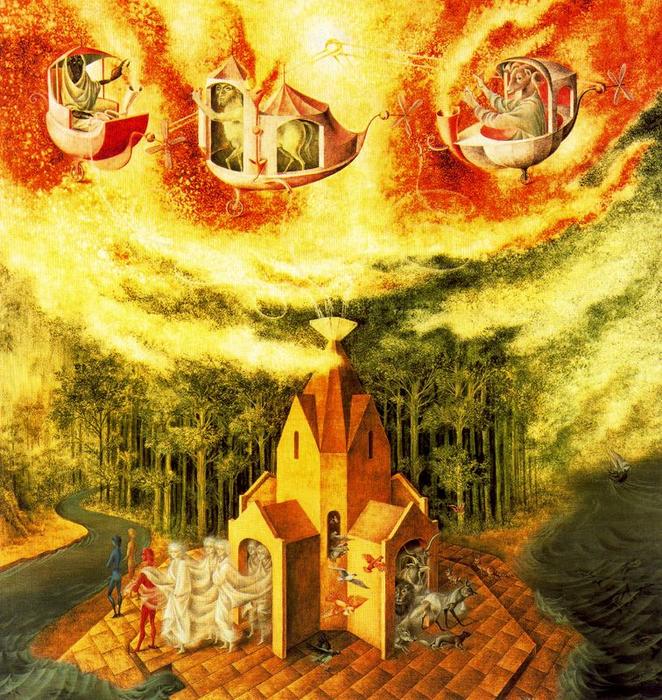 Microcosm Or Determinism — Remedios Varo