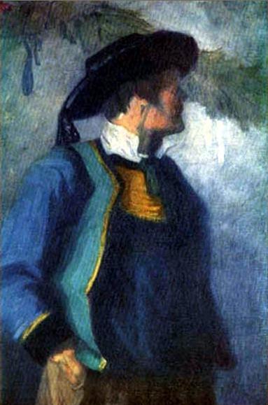Autorretrato — Franz Marc