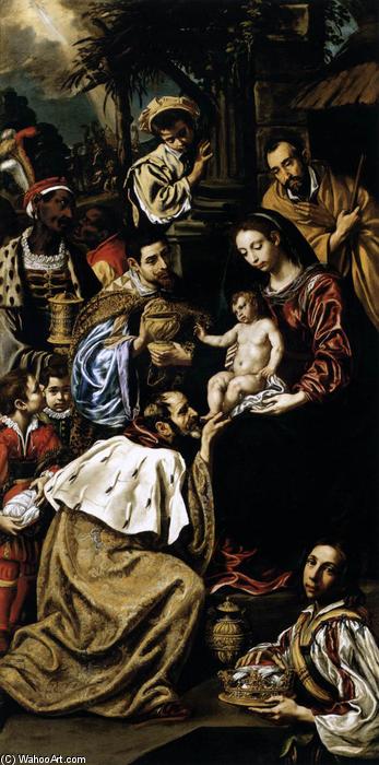 The Adoration Of The Magi — Luis Tristán De Escamilla
