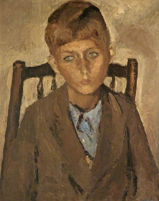 Portrait Of A Young Boy — Ronald Ossory Dunlop