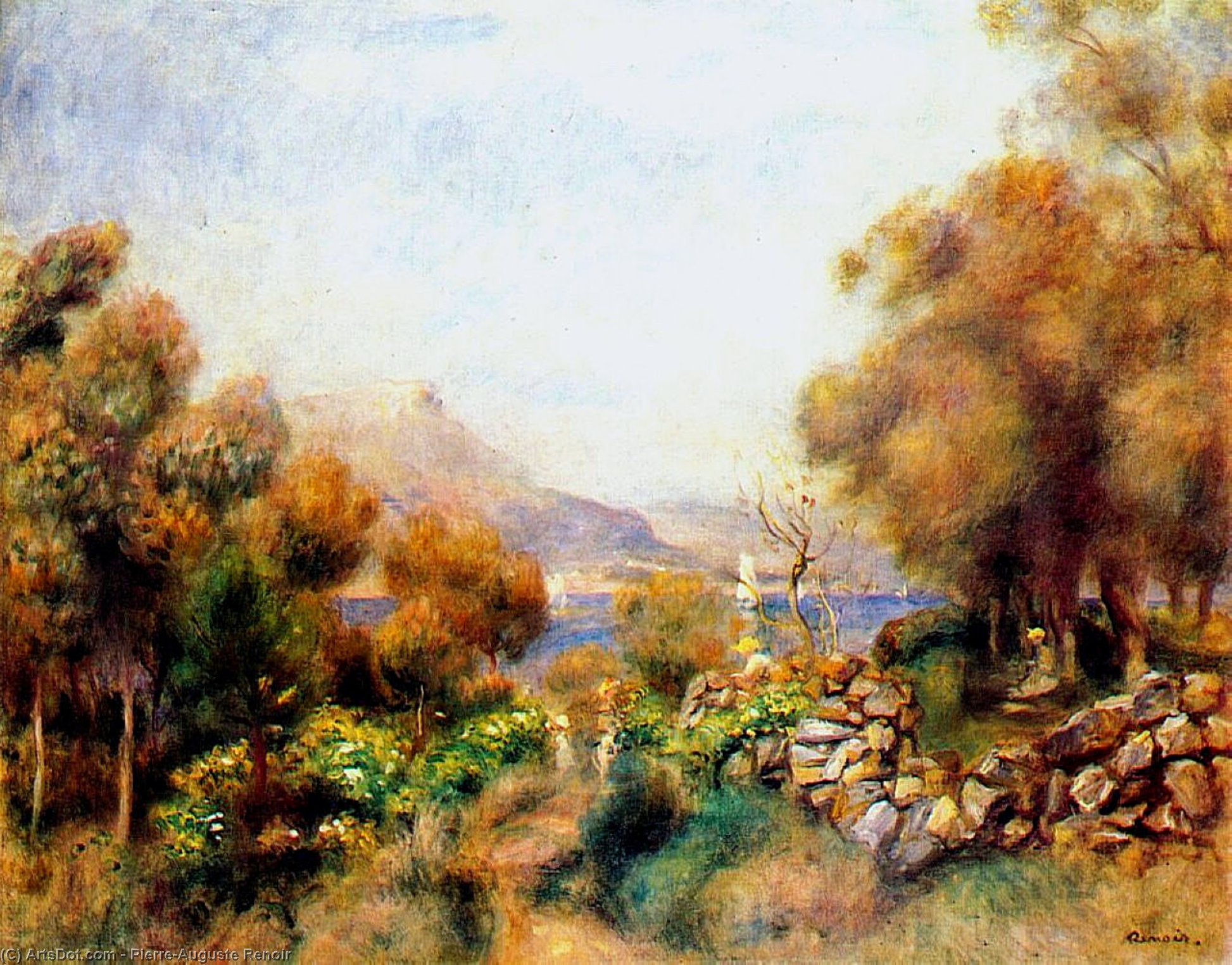 Antibes — Пьер-огюст Ренуар