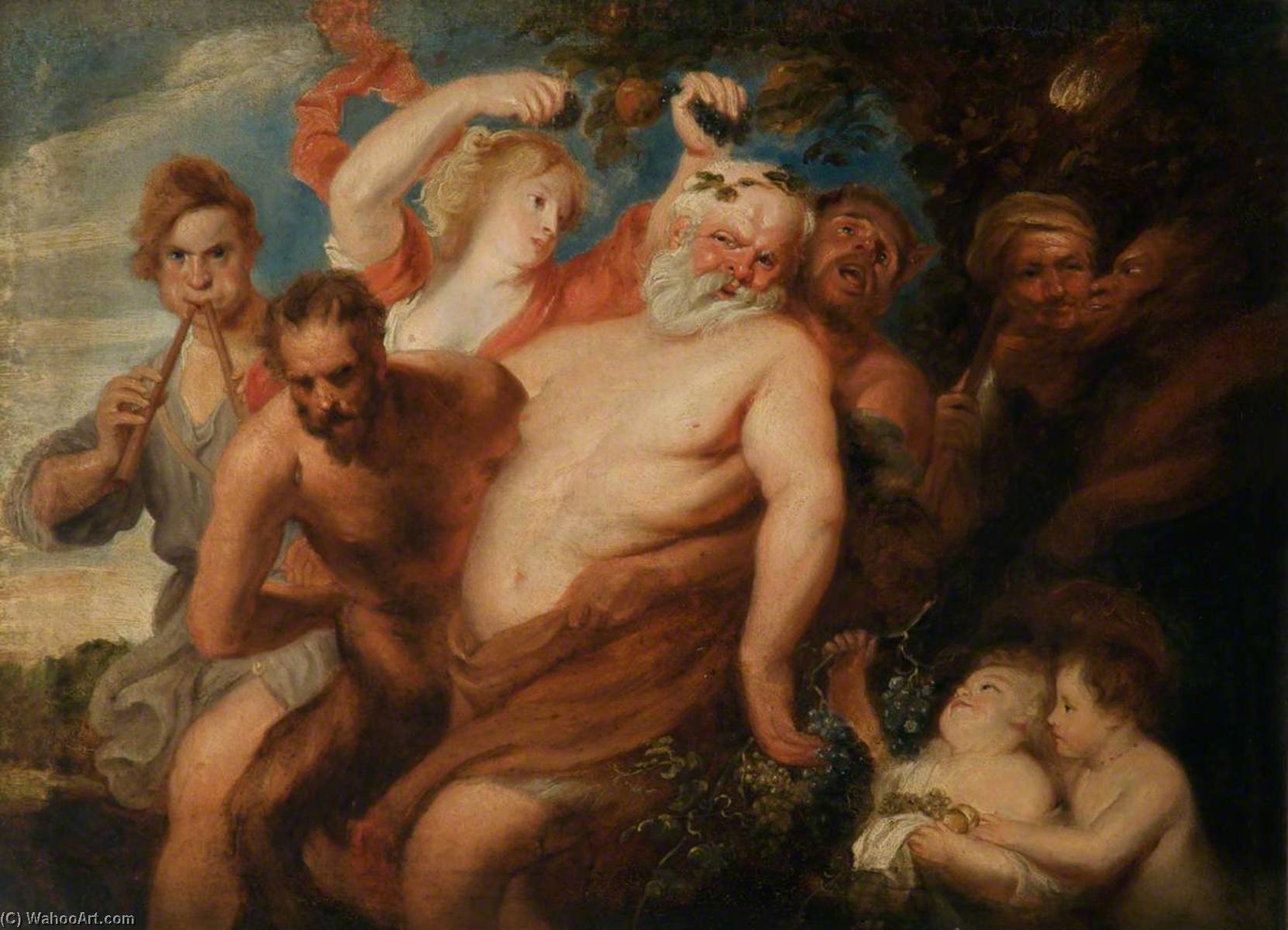 The Triumph Of Silenus (copy After The Studio Of Peter Paul Rubens) — Thomas Robson