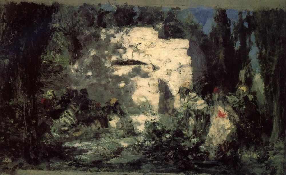Christ And The Sinner — Vasily Dmitrievich Polenov