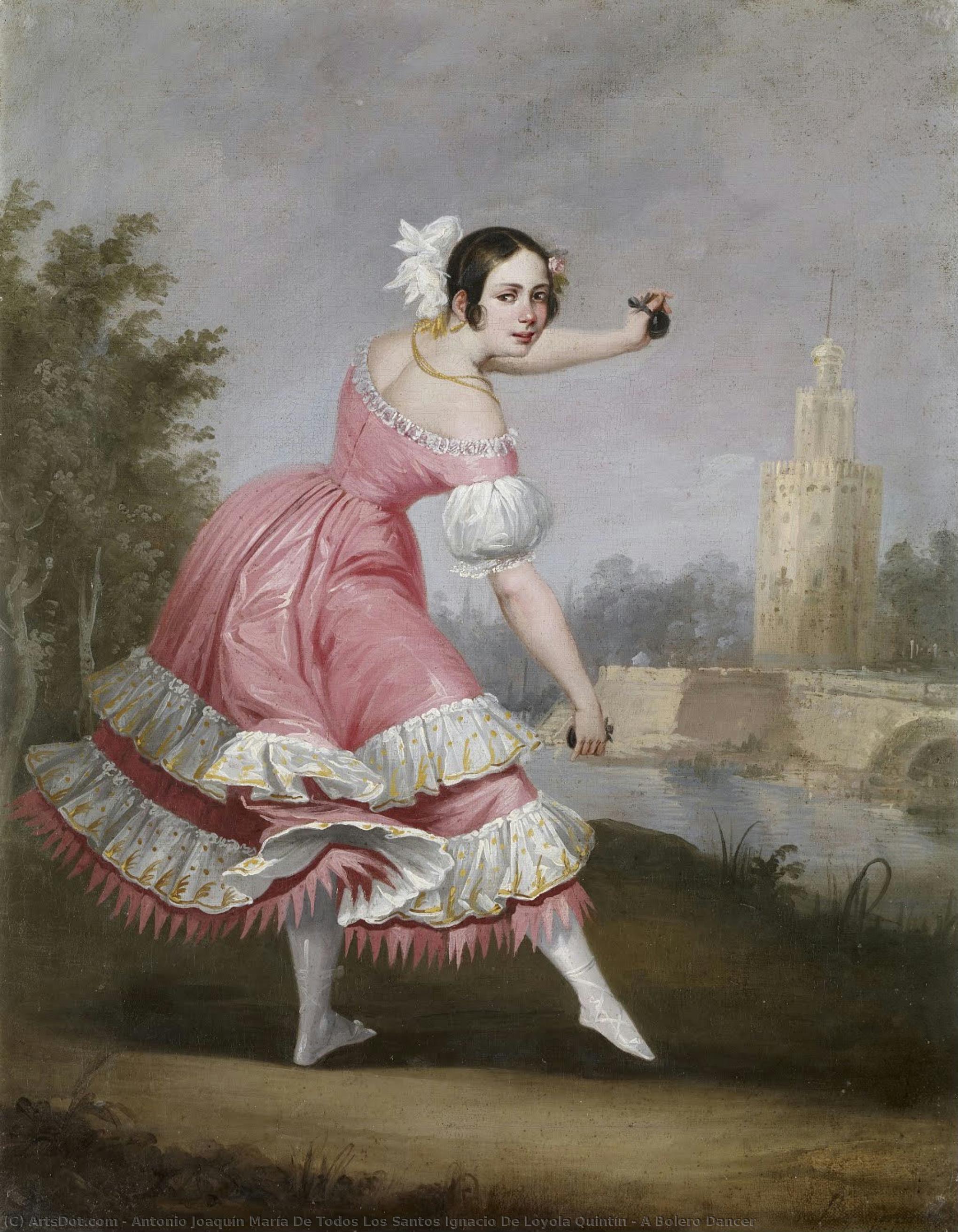 A Bolero Dancer — Antonio Joaquín María De Todos Los Santos Ignacio De Loyola Quintín