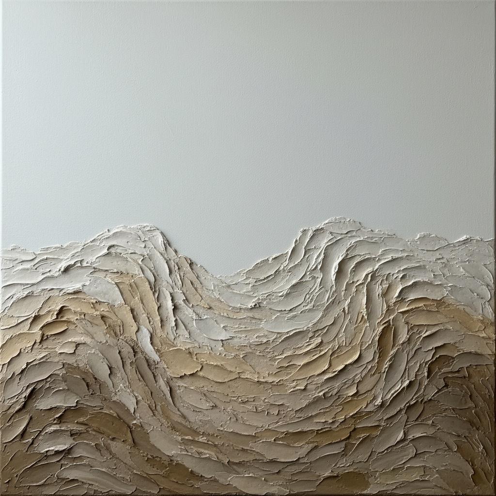 Ätherische Gezeiten Aus Sand Und Stille: Eine Monumentale Skulpturale Erdstudie — David Moreau