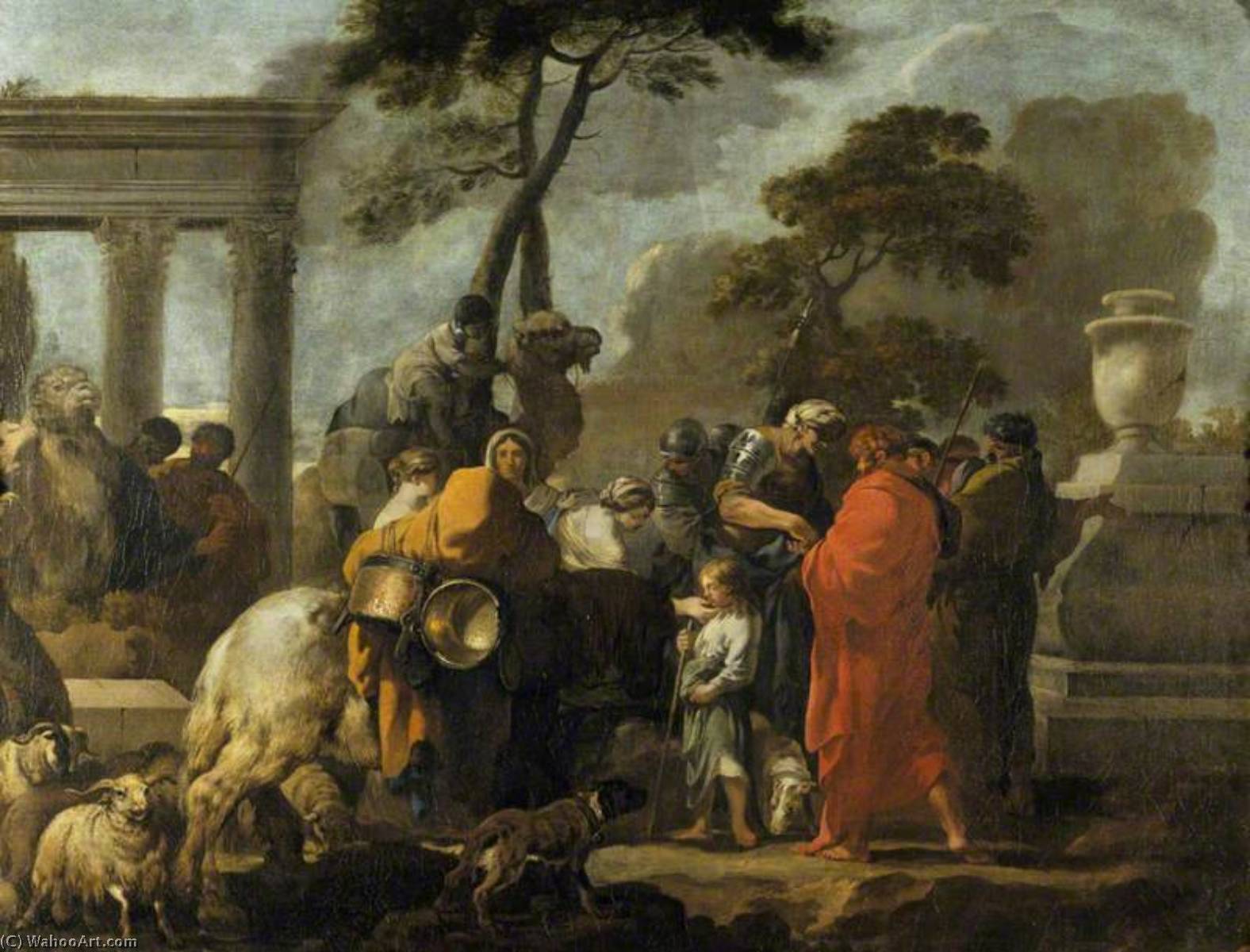 The Selling Of Joseph By His Brothers — Sébastien Bourdon