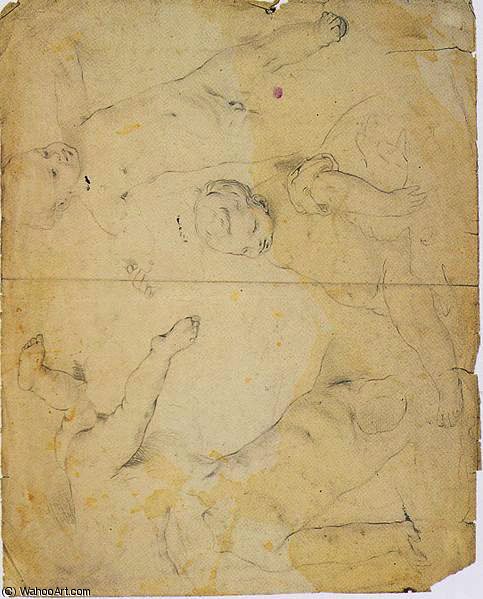 Studies Of A Putto — アルビン・エガー＝リエンツ