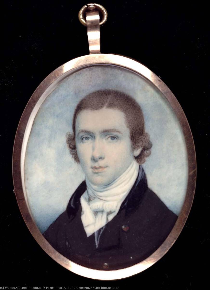 Portrait Of A Gentleman With Initials G. D — Rafael Pil