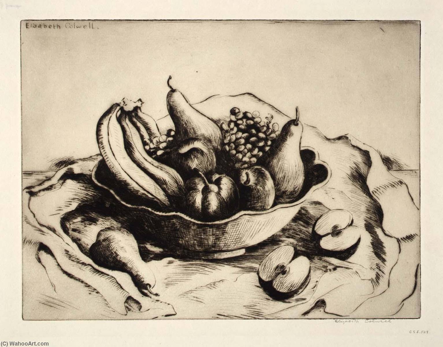 A Bowl Of Fruit — Elizabeth Colwell
