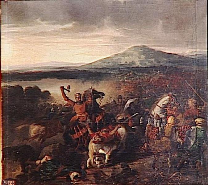 Combat De Ceramo.1061 — Prosper Lafaye