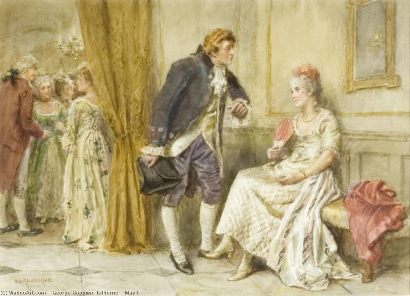 May I — George Goodwin Kilburne
