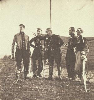 General Bosquet And Staff — Roger Fenton