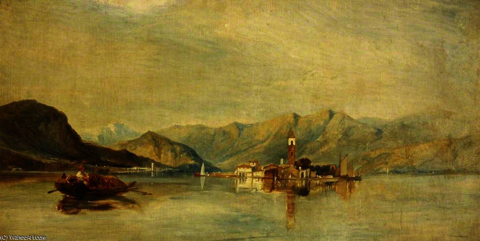 Lago Maggiore And Isola Bella — Уильям Джеймс Мюллер
