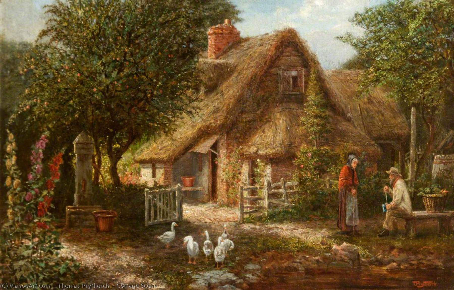 Cottage Scene — Thomas Prytherch