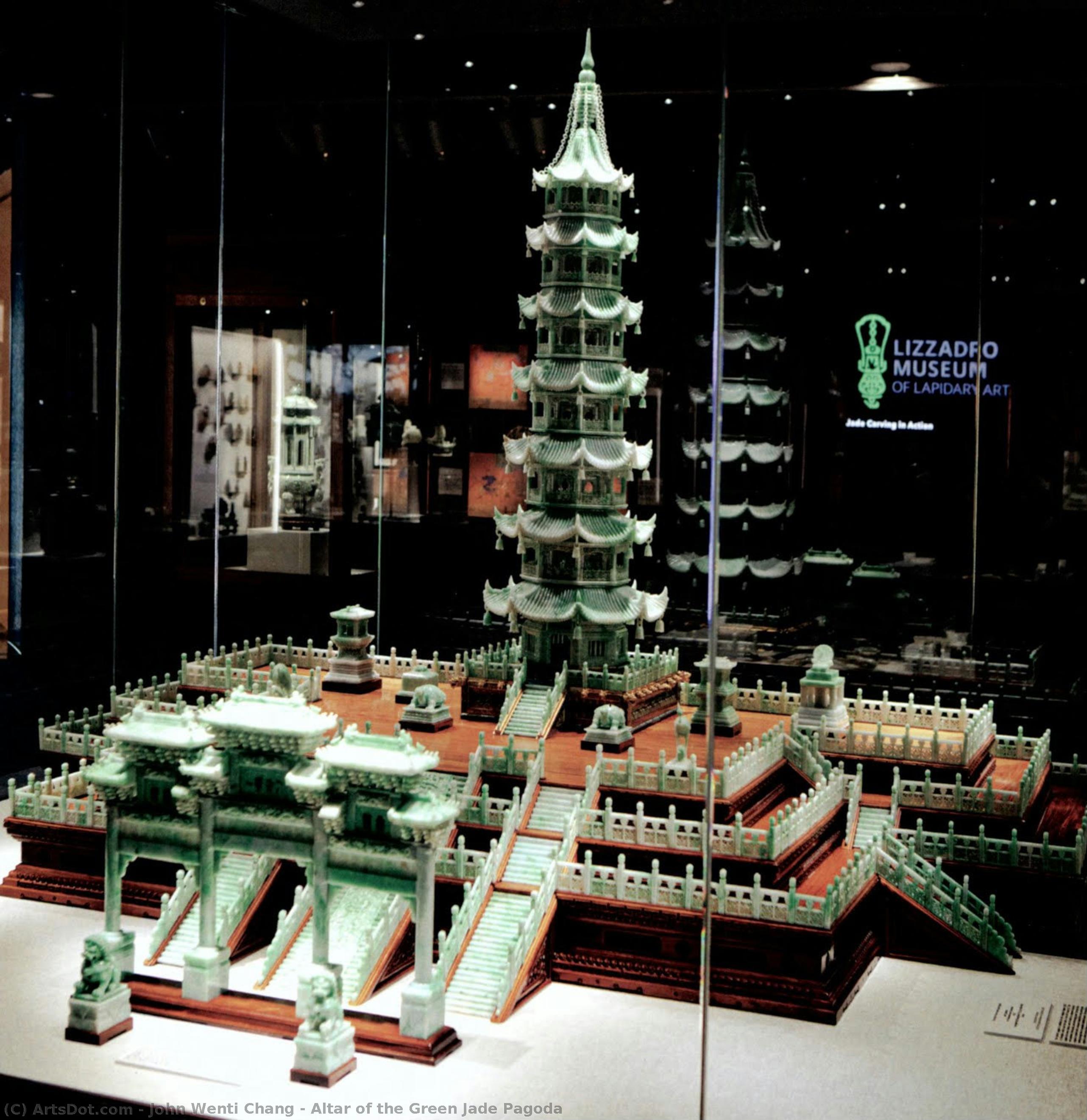Altar Of The Green Jade Pagoda — John Wenti Chang