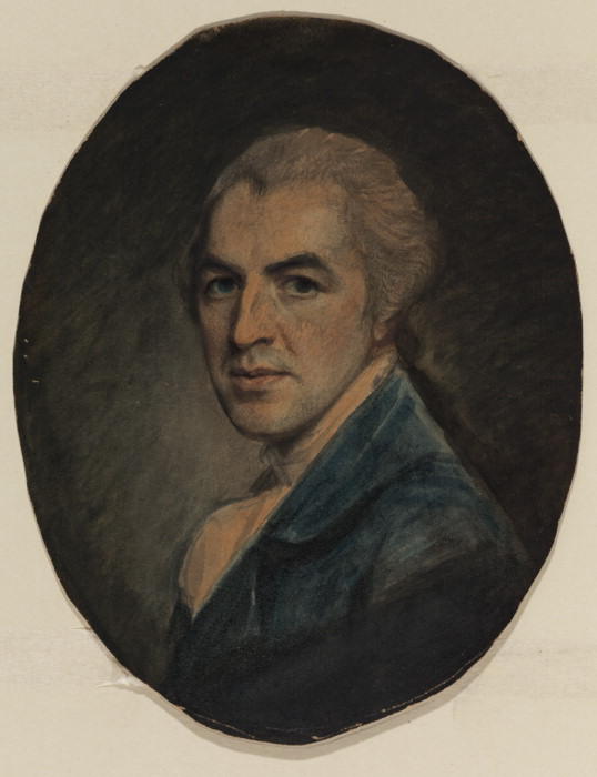 Portrait Of William Hayley — George Romney