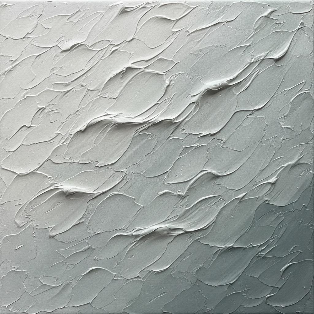 Ethereal Undulations In Monochrome: A Sculptural Study Of Serene Rhythmic Flow — David Moreau