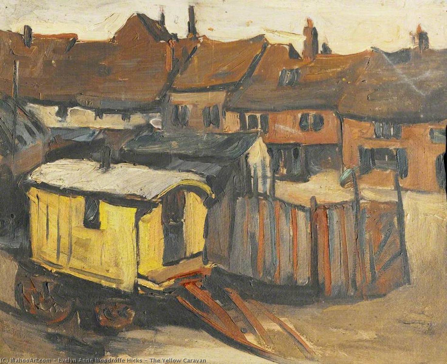 The Yellow Caravan — Evelyn Anne Woodroffe Hicks