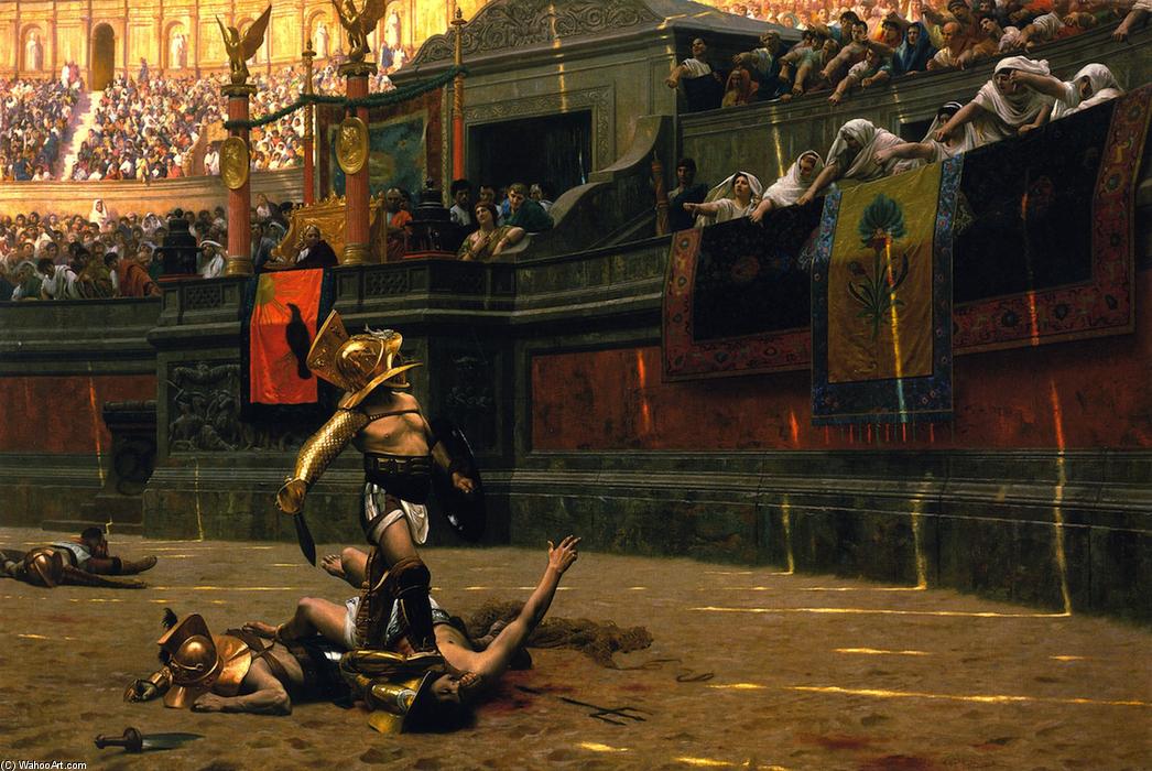 Pollice Verso (also Known As Thumbs Down) — Jean-léon Gérôme
