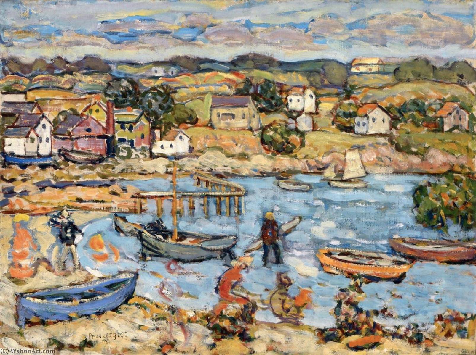 Marblehead Harbor — Moris Bredergast