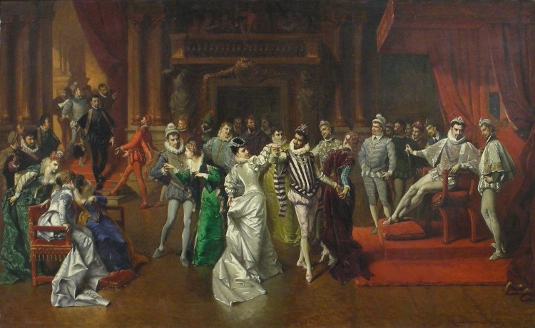 Ball At The Court Of Henry Of Valois — Ladislaus Bakalowicz