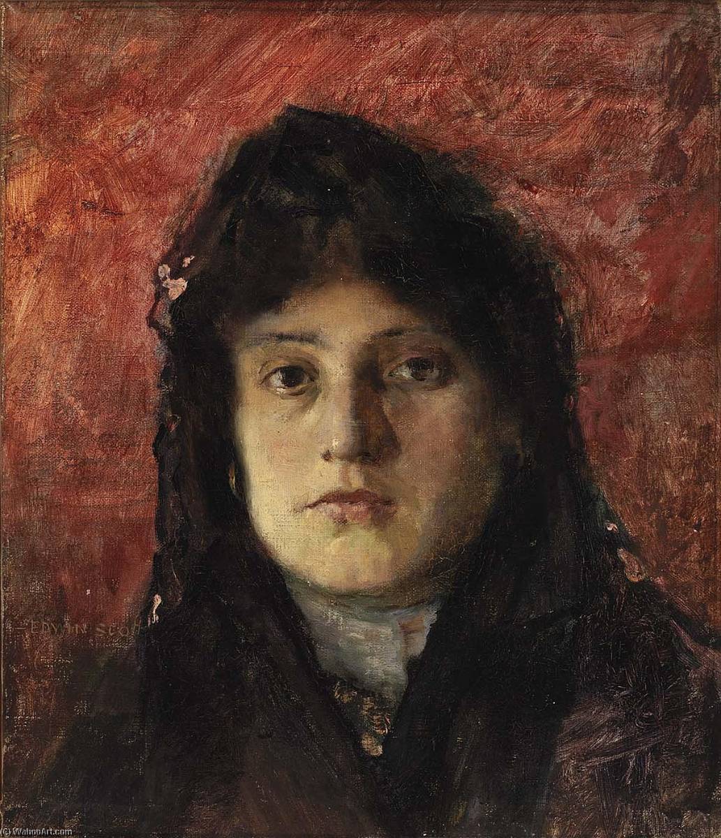 Tete De Femme — Frank Edwin Scott
