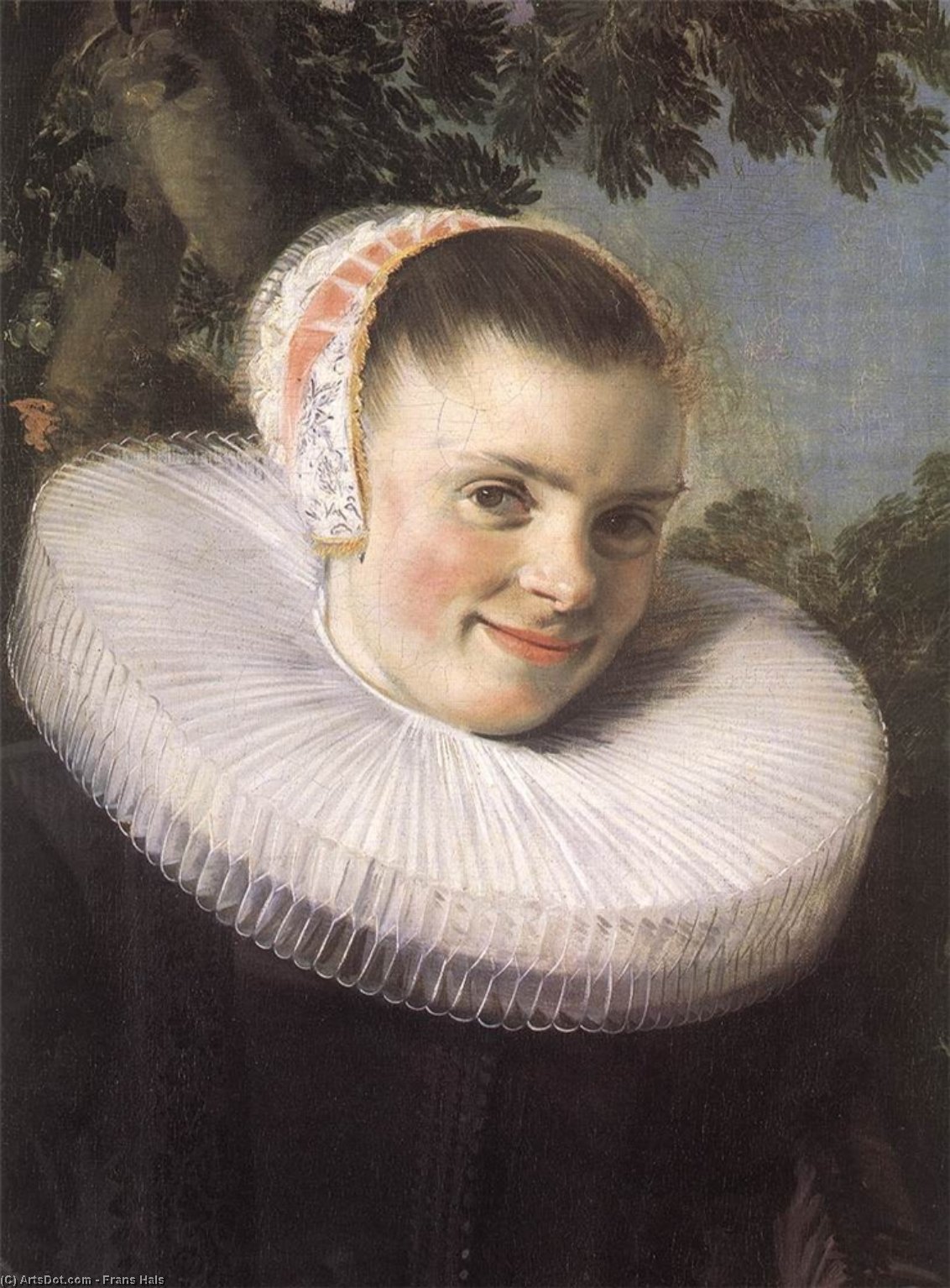 Ehepaar In Einem Garten (detail) — Frans Hals I