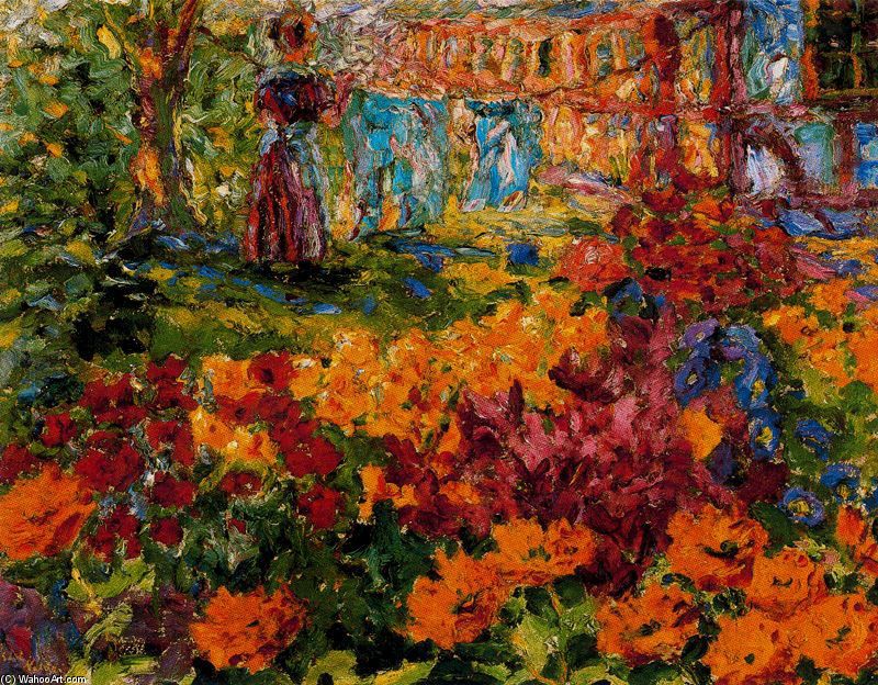 Flowergarden — Emil Nolde