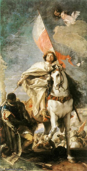 St James The Greater Conquering The Moors — Giambattista Tiepolo