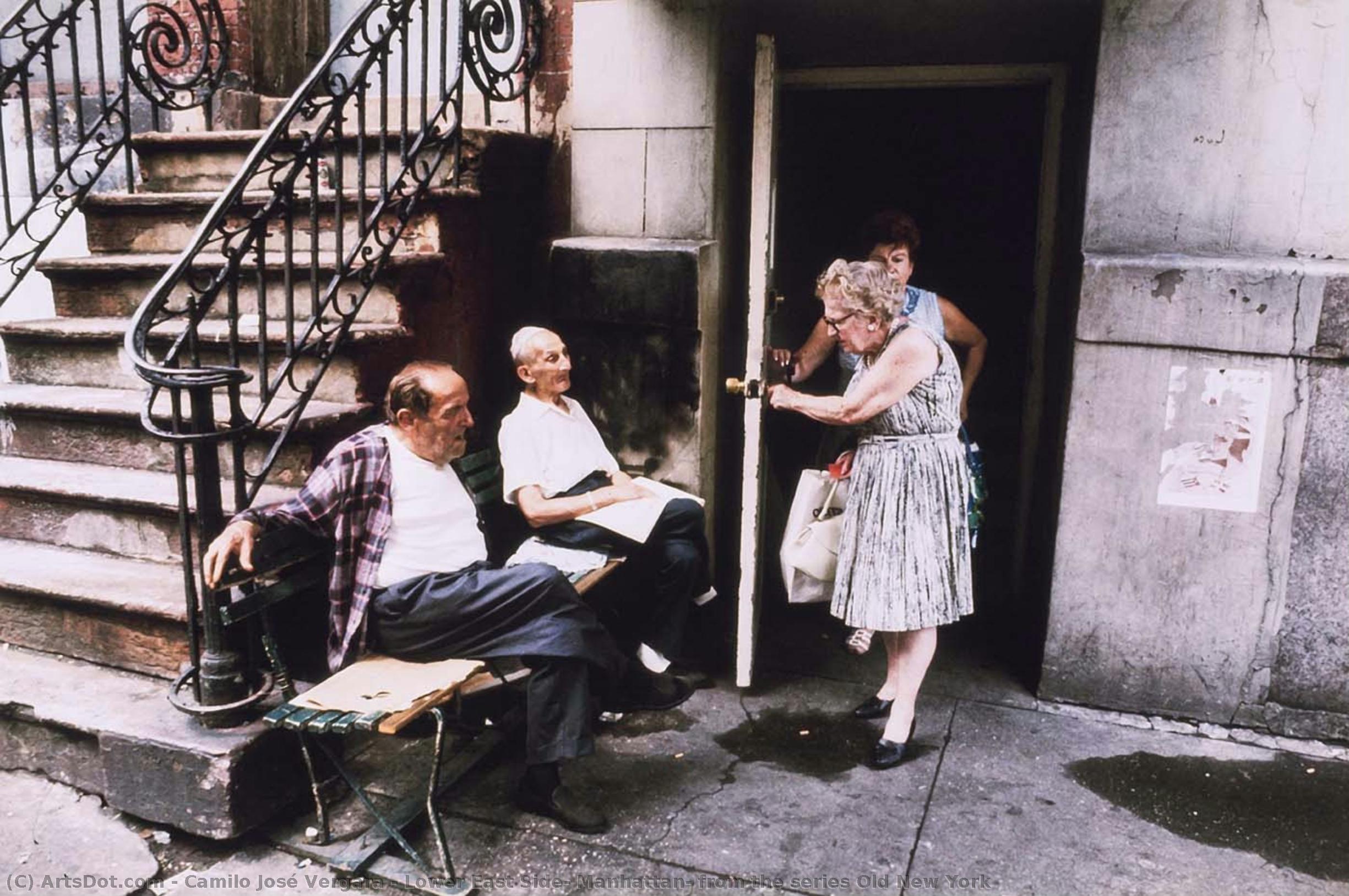 Lower East Side, Manhattan, From The Series Old New York — Camilo José Vergara