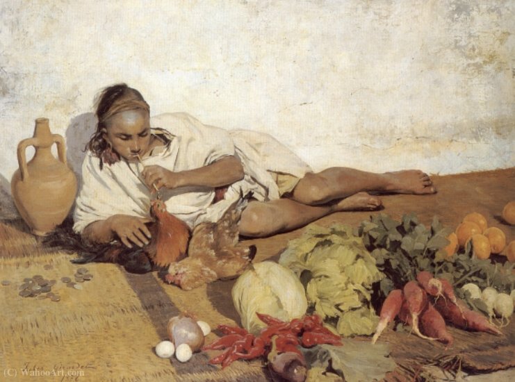 At The Market — Jules Girardet