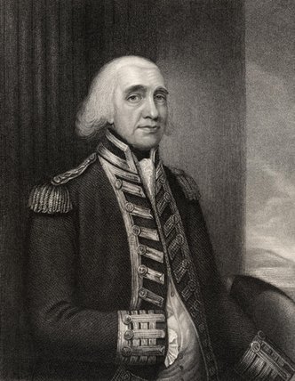 Admiral Richard Howe — Gainsborough Dupont