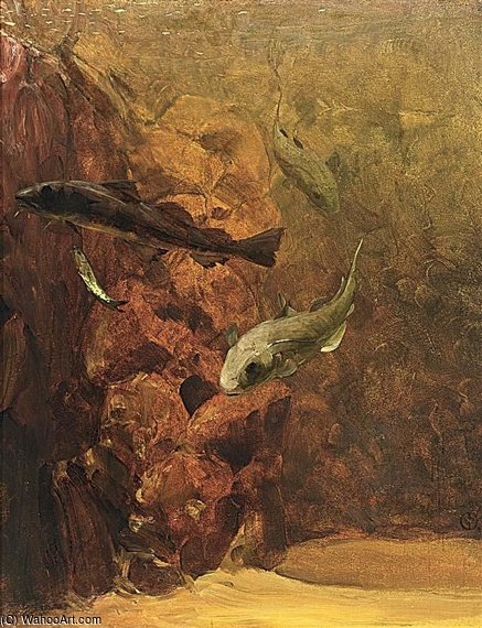 Stilleven Met Kabeljauw — Gerrit Willem Dijsselhof