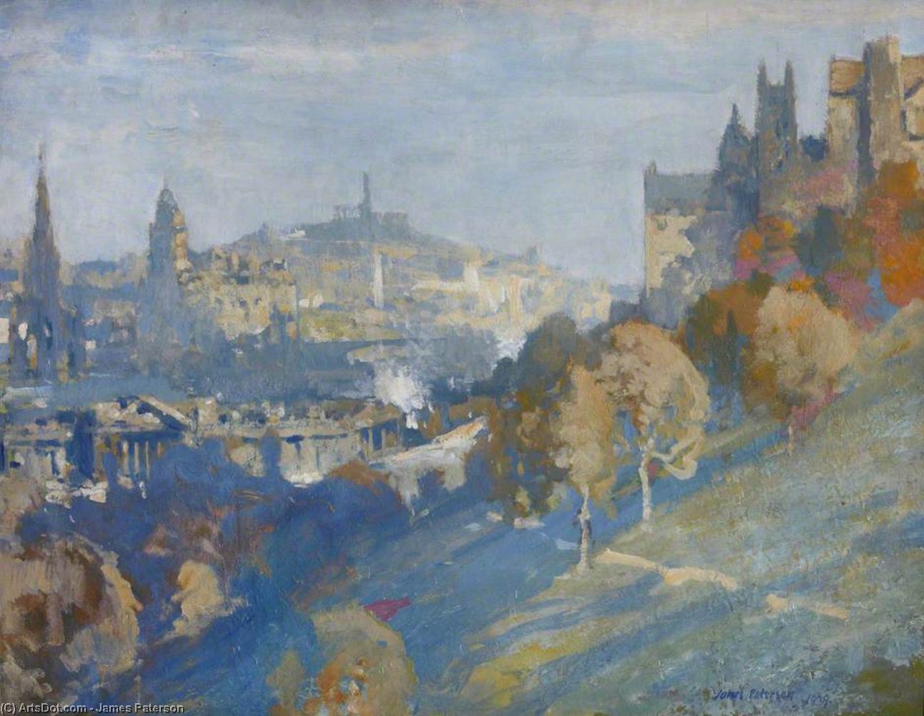 From The Castle To The Calton Hill — James Paterson