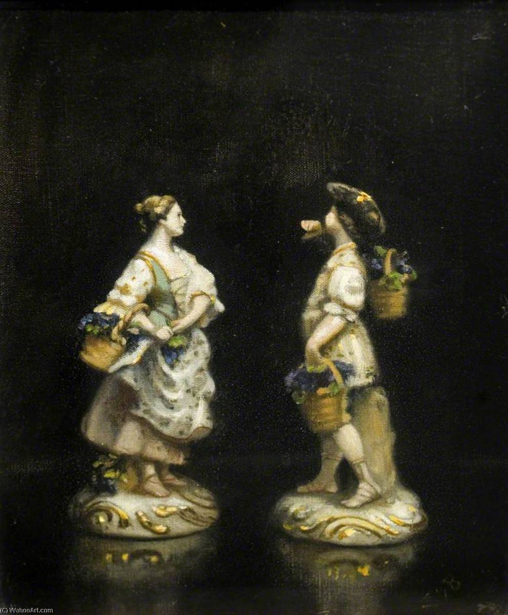 Two Dresden Figures — Ethel Susan Graham Bristowe