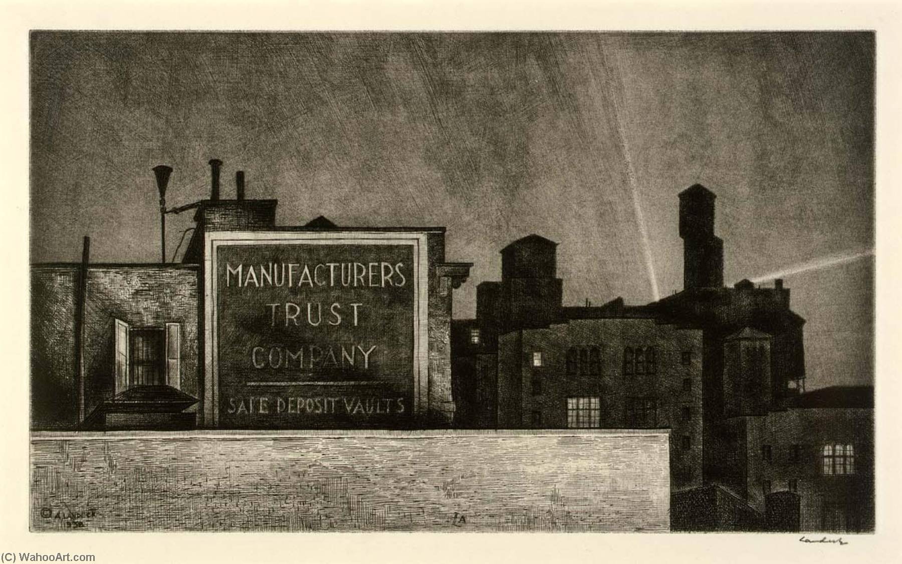 Manhattan Nocturne — Armin Landeck