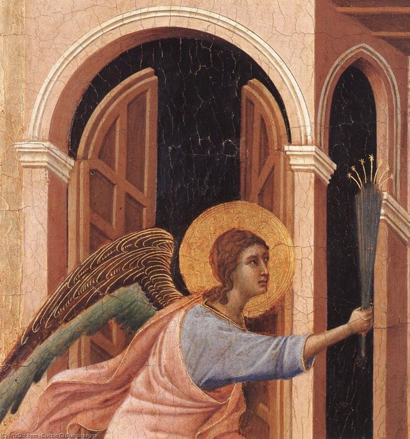 Ankündigung Des Todes Der Jungfrau — Duccio Di Buoninsegna