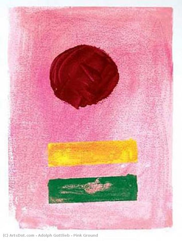 Pink Ground — Adolph Gottlieb