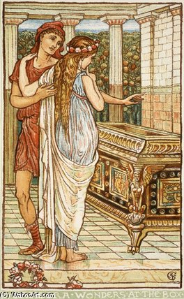 Pandora Wonders At The Box — Валтер Кран