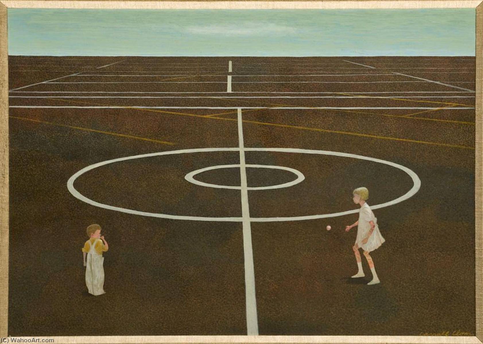 Playground — Carroll Cloar