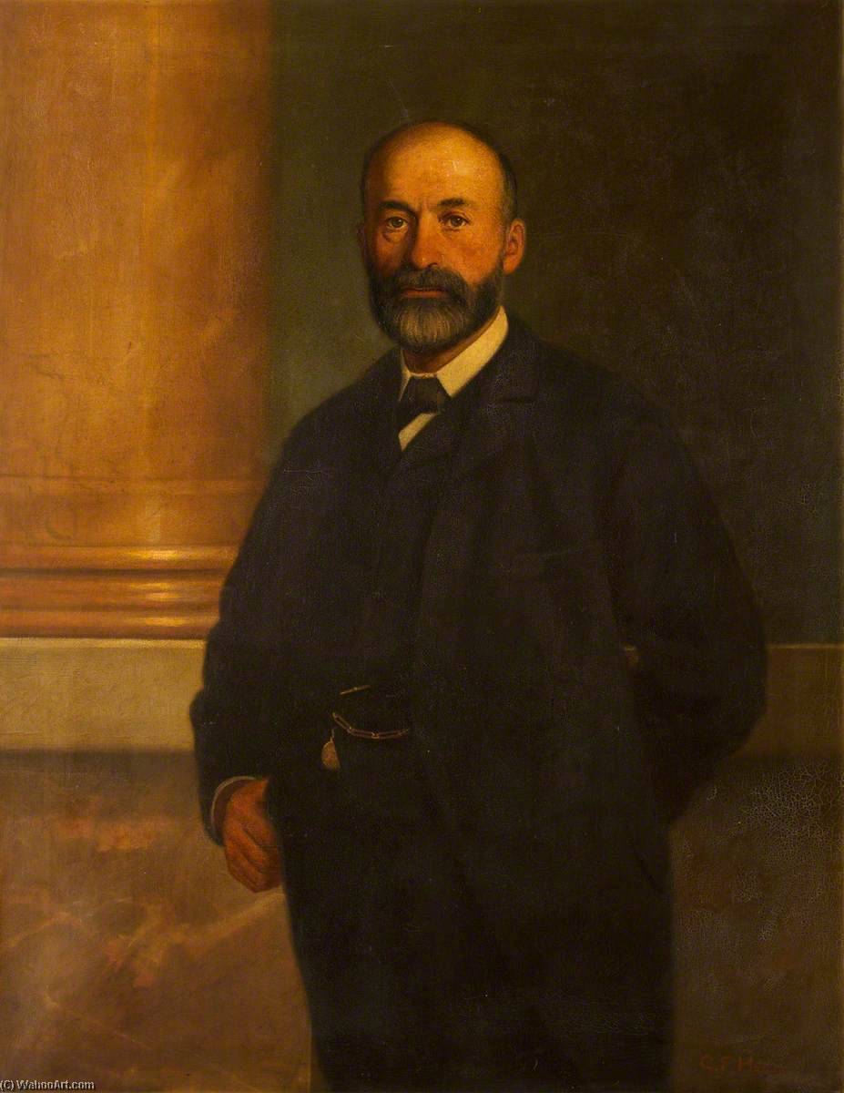 Portrait Of A Man With A Beard — George Frederick Harris
