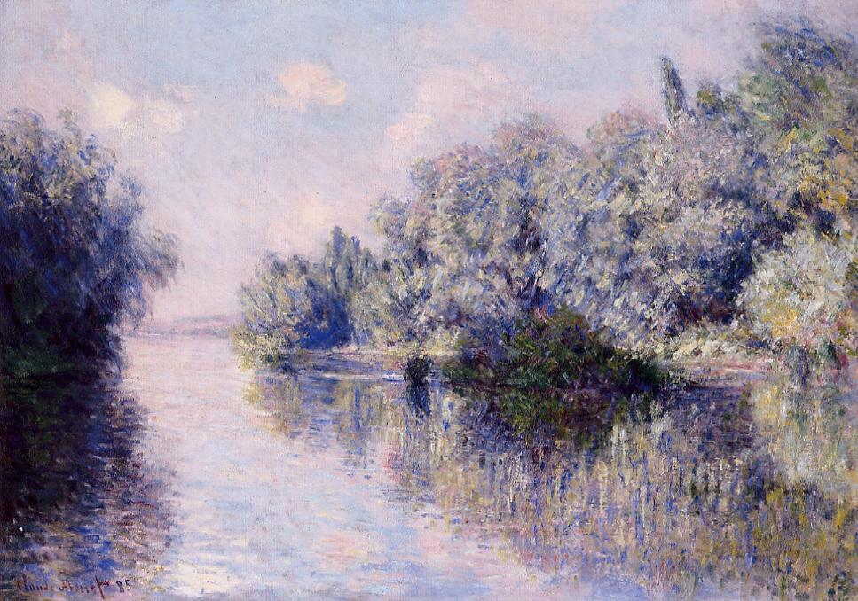 The Seine Near Giverny — Claude Monet