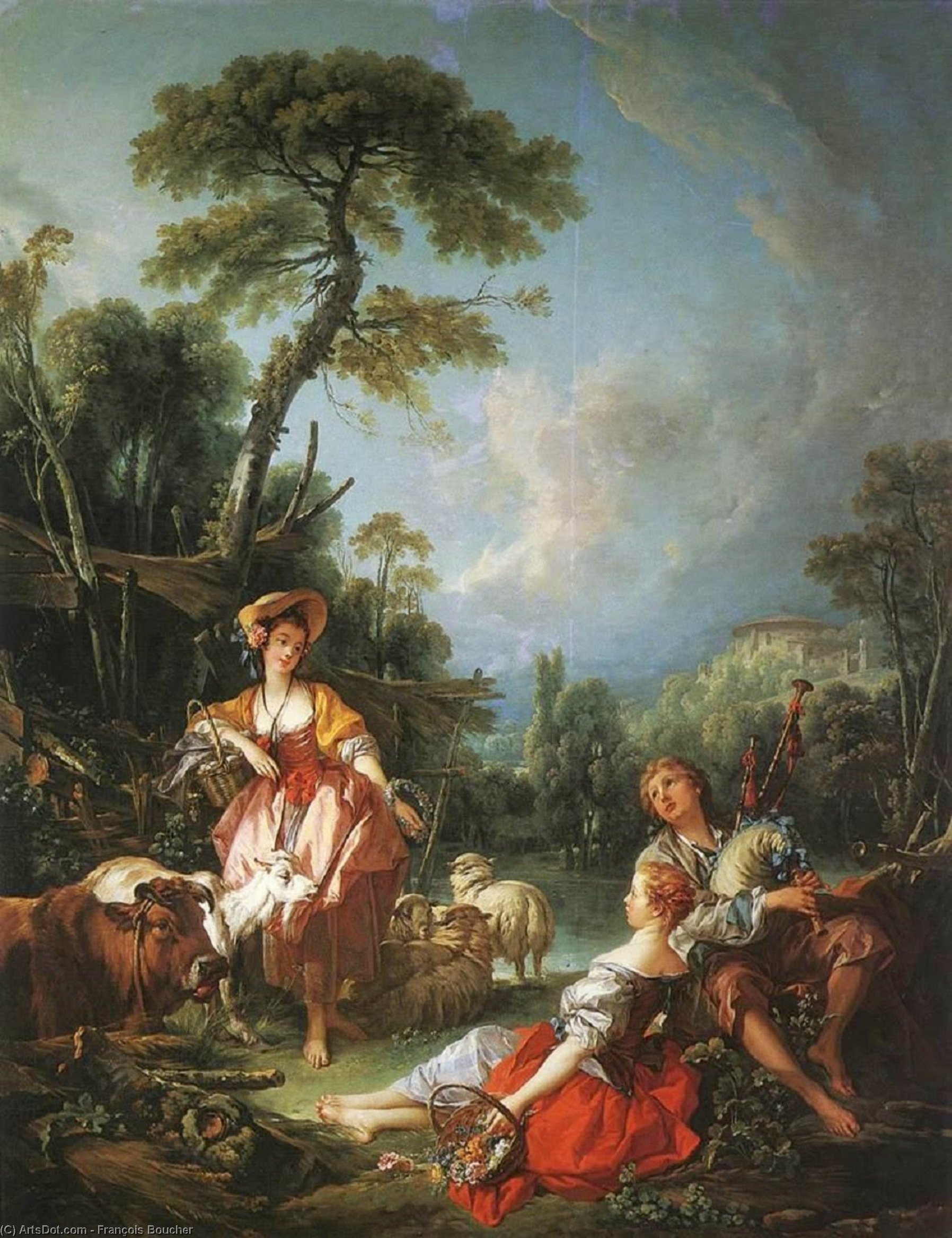 Summer Pastoral — Франсуа Буше