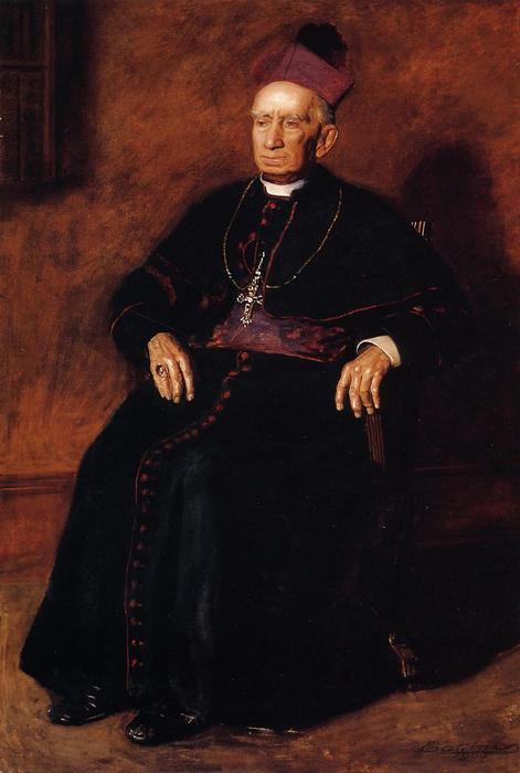 Portrait Of Archbishop William Henry Elder — Thomas Eakins